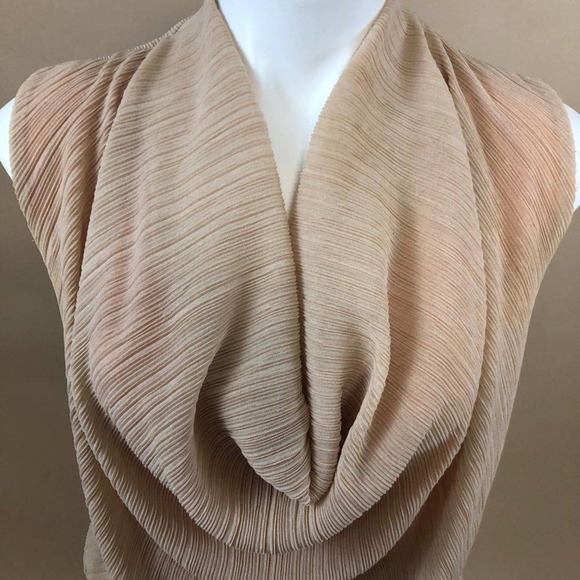 Dorin Frankfurt Cowl Neck Layered Top - Picture 2 of 8